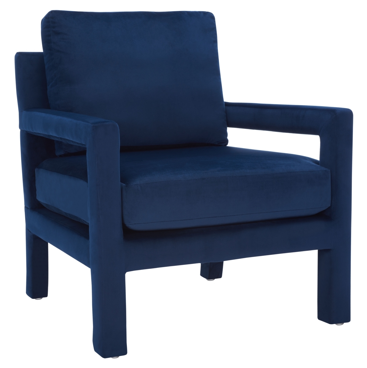 Kye Accent Chair - Navy - Safavieh - Image 0
