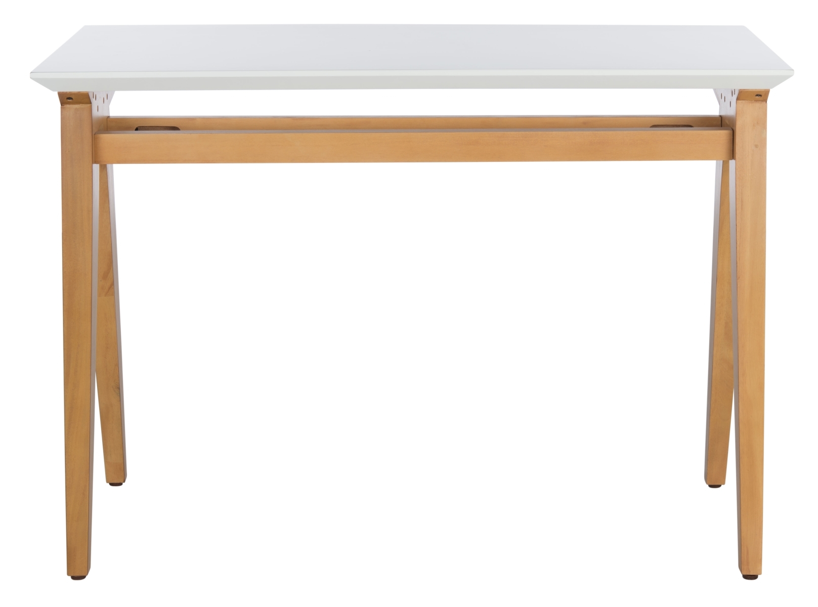 Reid Desk - Oak / White - Safavieh - Image 6
