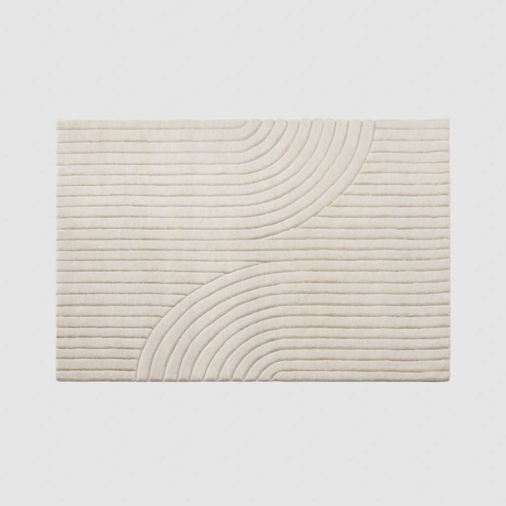 The Citizenry Lalita Hand-Knotted Area Rug | 6' x 9' | Cream - Image 4