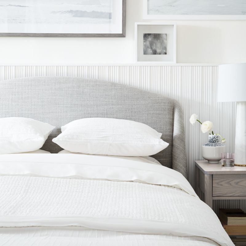 Lafayette Mist Upholstered King Bed - Image 3