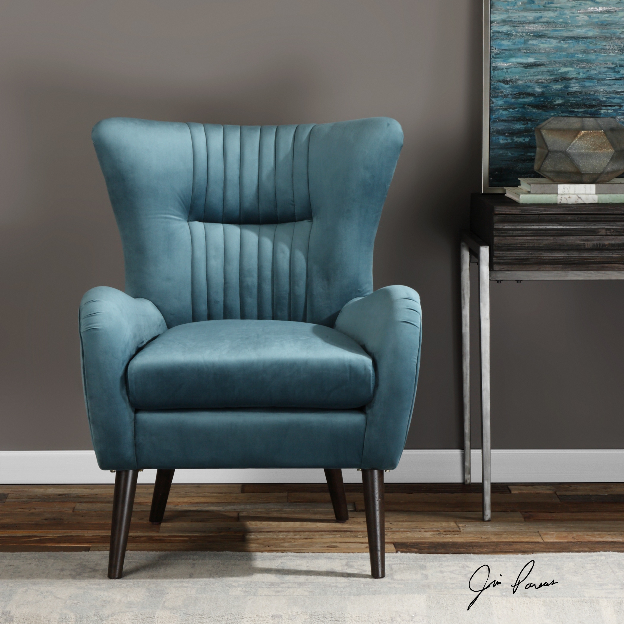 Dax Mid-Century Accent Chair - Image 2