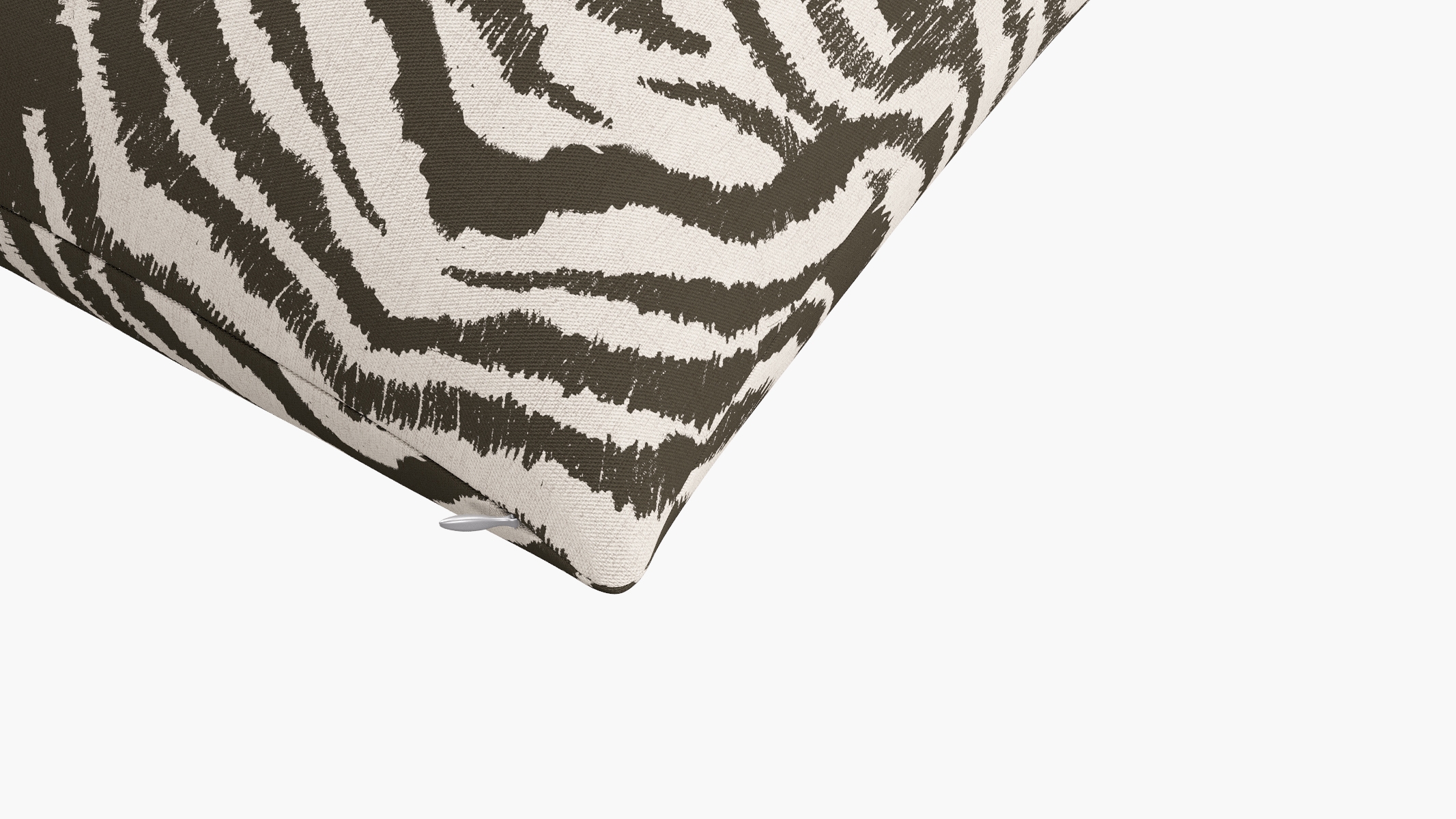 Throw Pillow 26", Zebra, 26" x 26" - Image 1