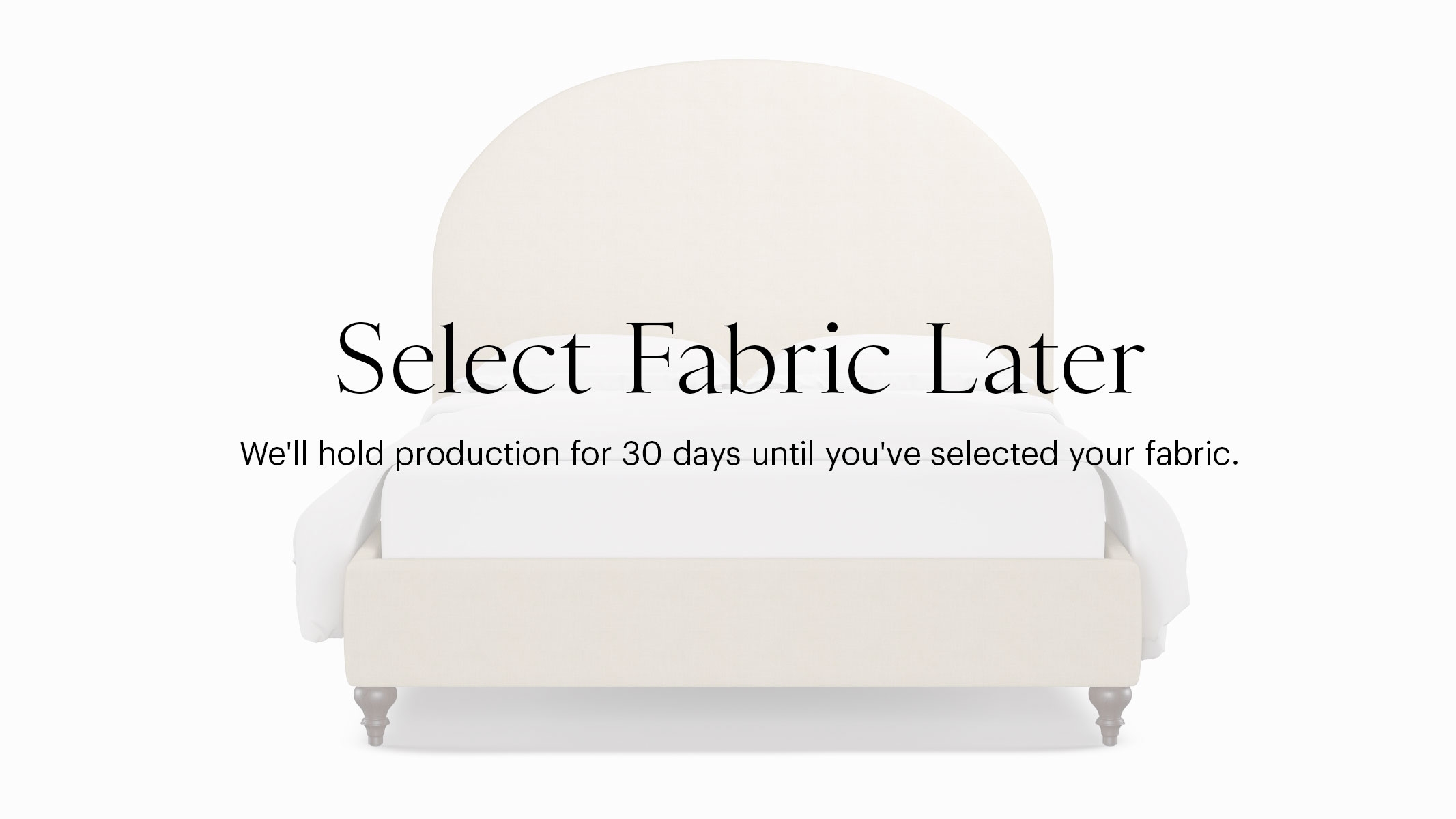 Demilune Bed, Buy Now, Decide Later, Espresso Traditional Turned Leg, King - Image 0