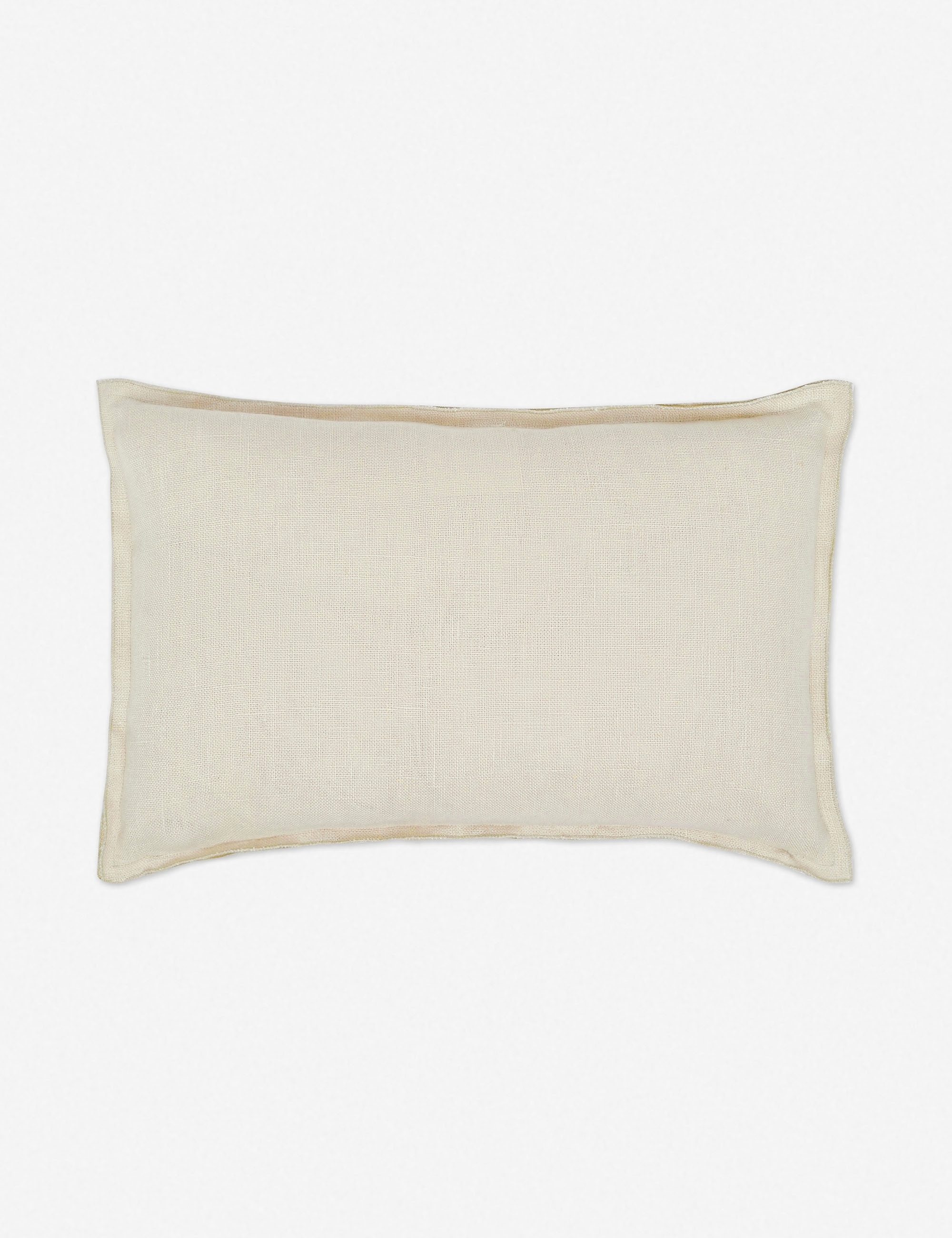 Arlo Linen Lumbar Pillow, Light Natural - Image 2