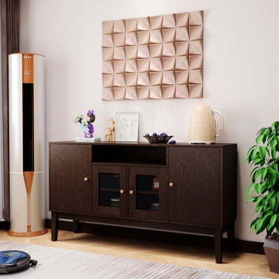 Sideboard Buffet Console Table, Media Cabinet With Adjustable Shelves - Image 0
