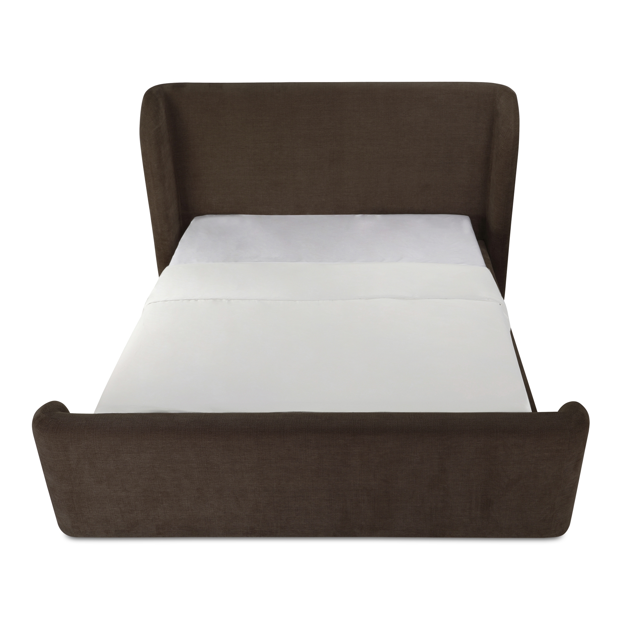 Sophia King Storage Bed Brown - Image 1