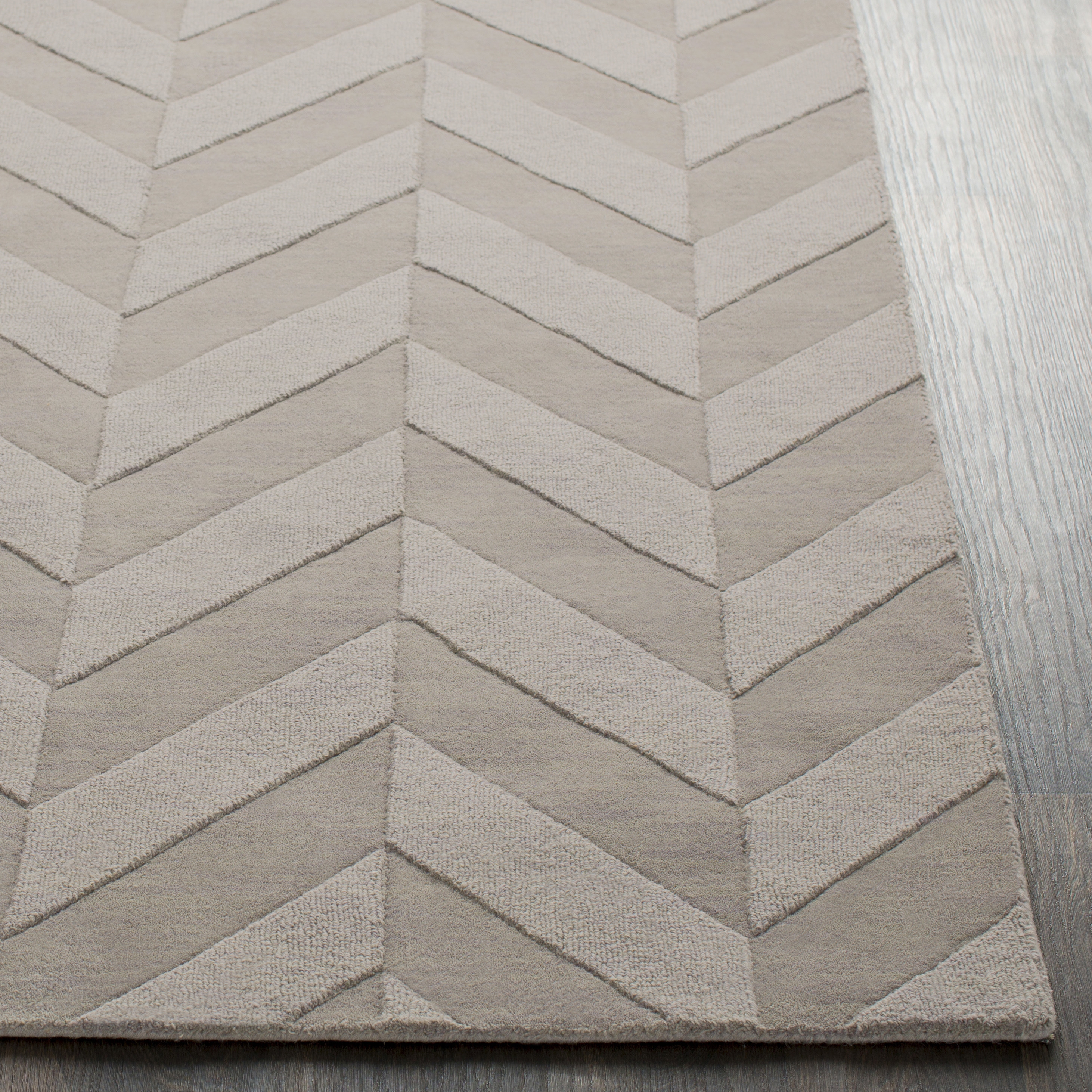 Central Park Beige Indoor 2' x 3' Handmade Rug - Image 2