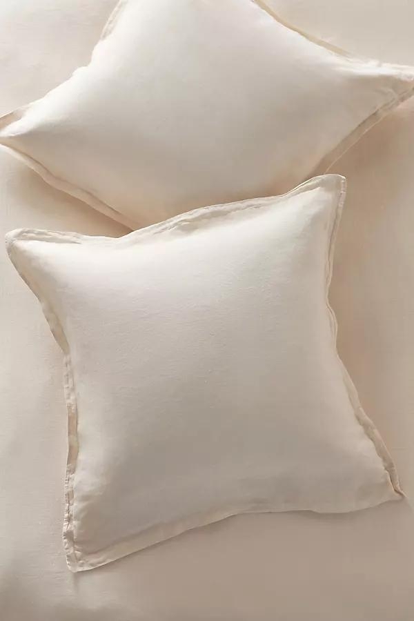 Washed Linen Shams, Set of 2 - Image 0