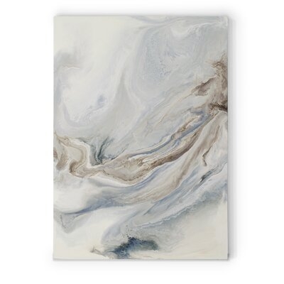 Premium Gallery 'Ephemere' Framed Painting Print on Wrapped Canvas - Image 0