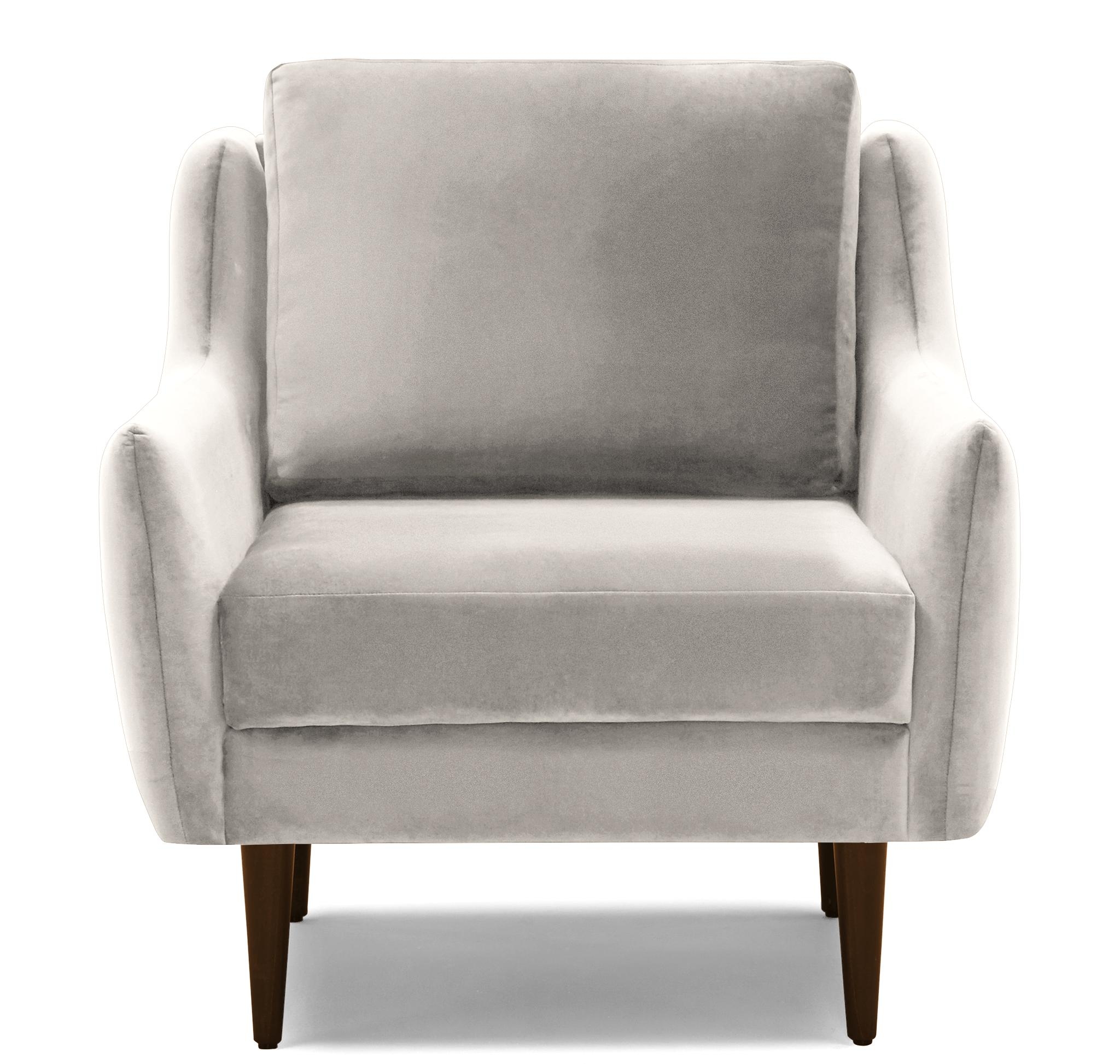 Beige/White Bell Mid Century Modern Chair - Merit Dove - Mocha - Image 0