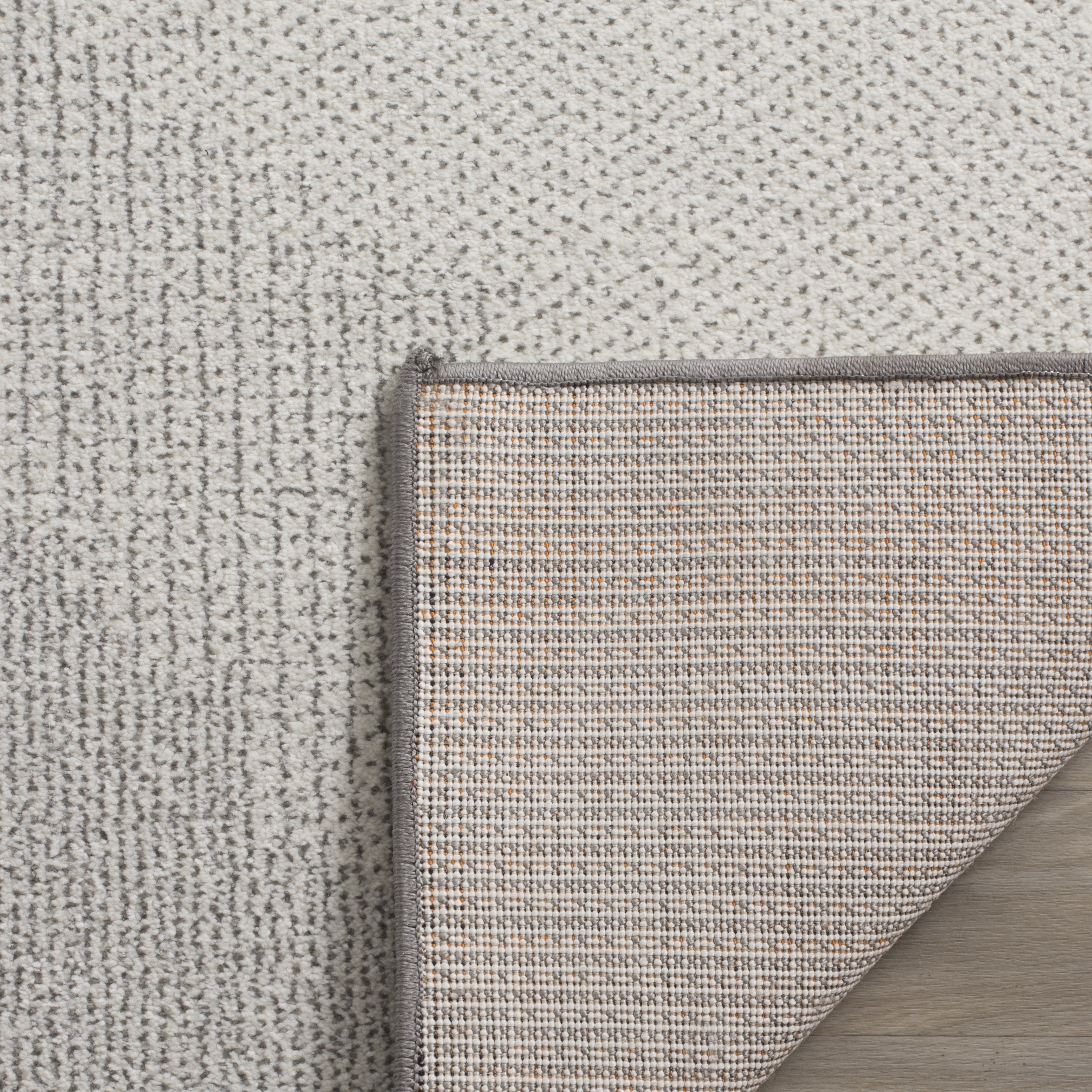 Arlo Home Woven Area Rug, HLW713D, Grey/Teal,  2' 7" X 5' - Image 2