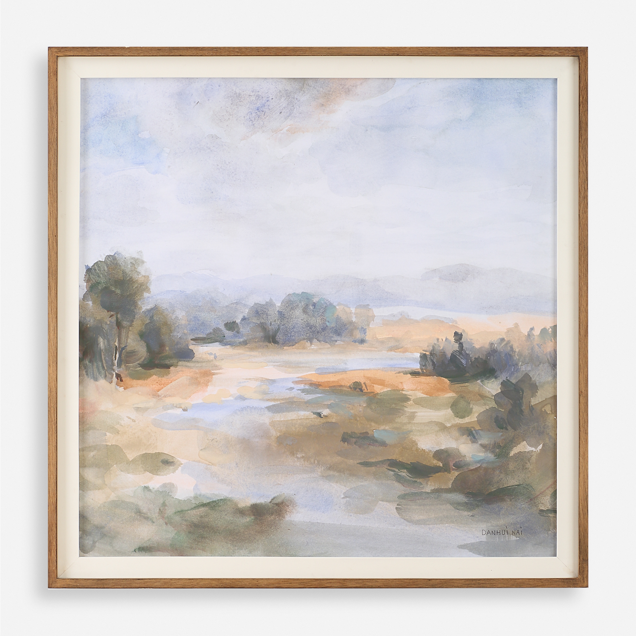 River Afternoon Landscape Print - Image 0