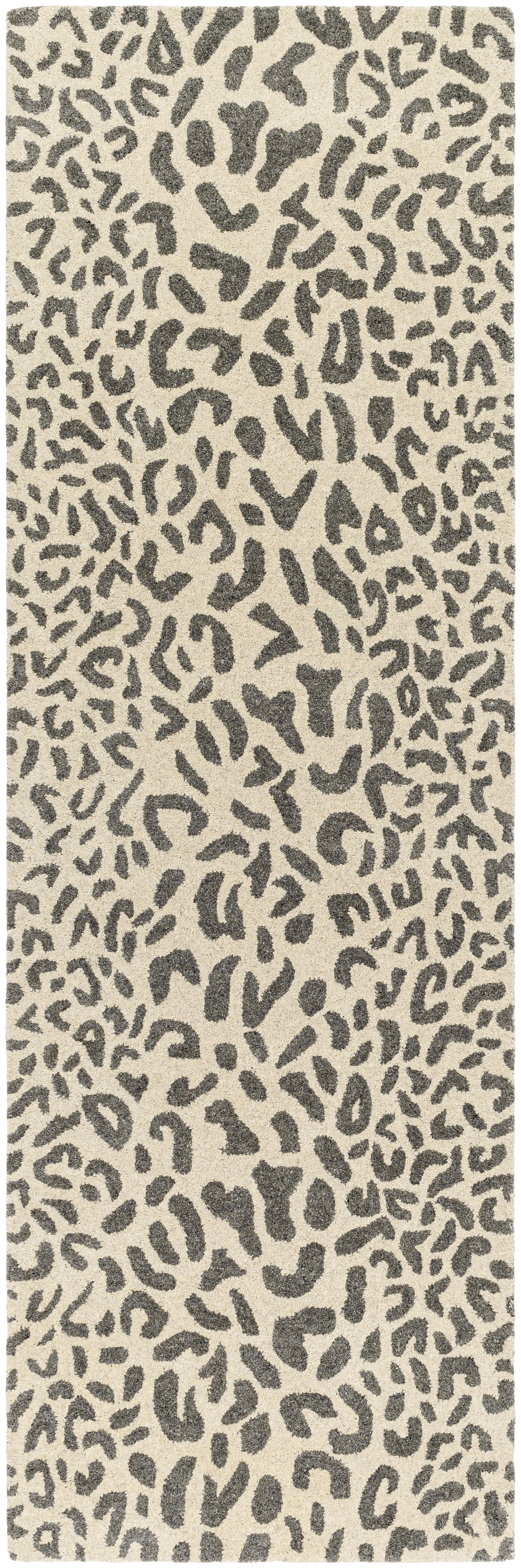 Athena Beige Indoor 2'6" x 8' Handmade Rug - Image 0