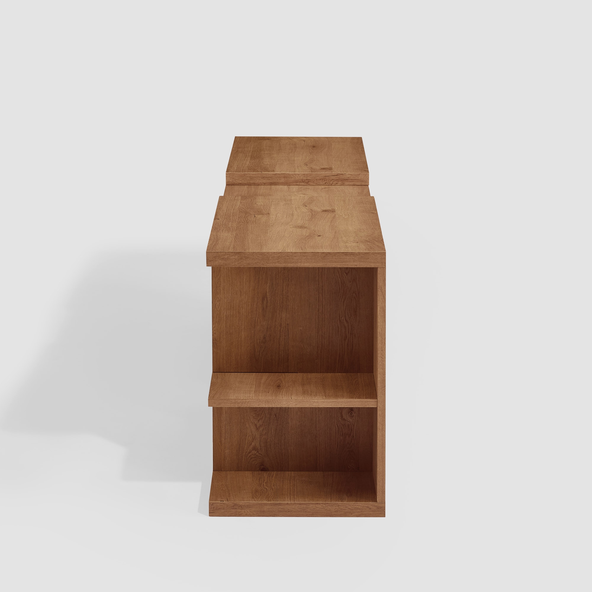 MOROCCO Adjustable TV Stand - English Oak - Image 3