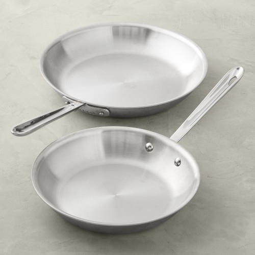 All-Clad D5(R) Stainless-Steel 10" & 12" Fry Pan Set - Image 0