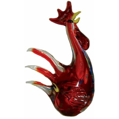 Ketilfrith Hand-Blownrooster Figurine - Image 0