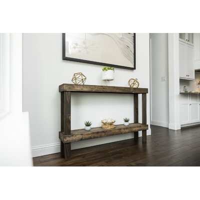 Dunlap 37.25" Solid Wood Console Table - Image 0