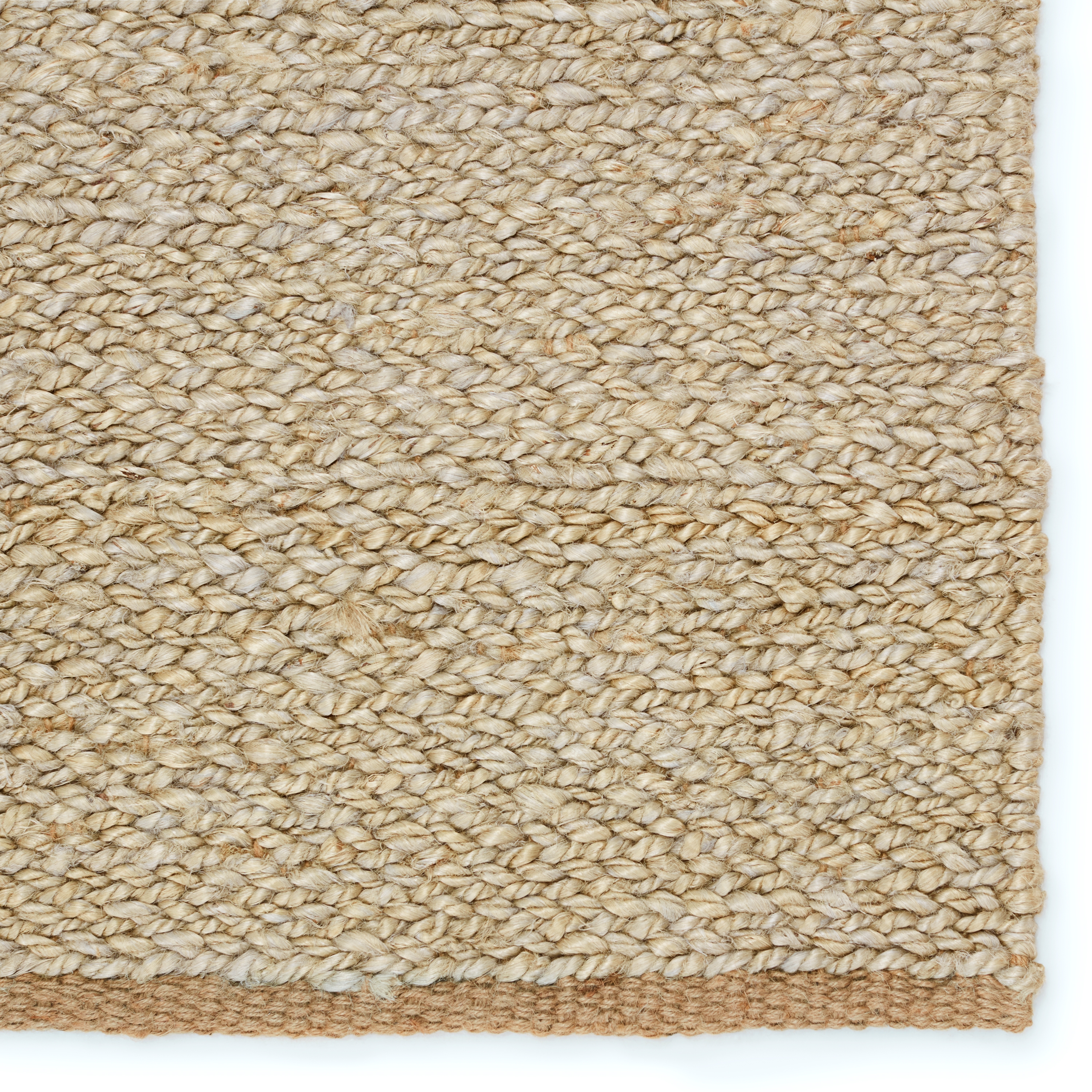 Murrel Handmade Solid Brown Area Rug (5'X8') - Image 3