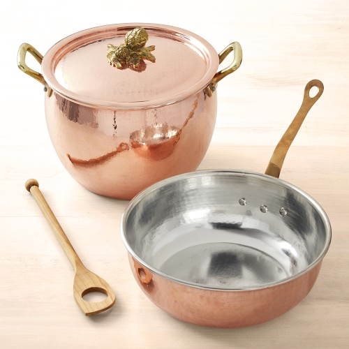 Ruffoni Historia Hammered Copper 4-Piece Cookware Set - Image 0