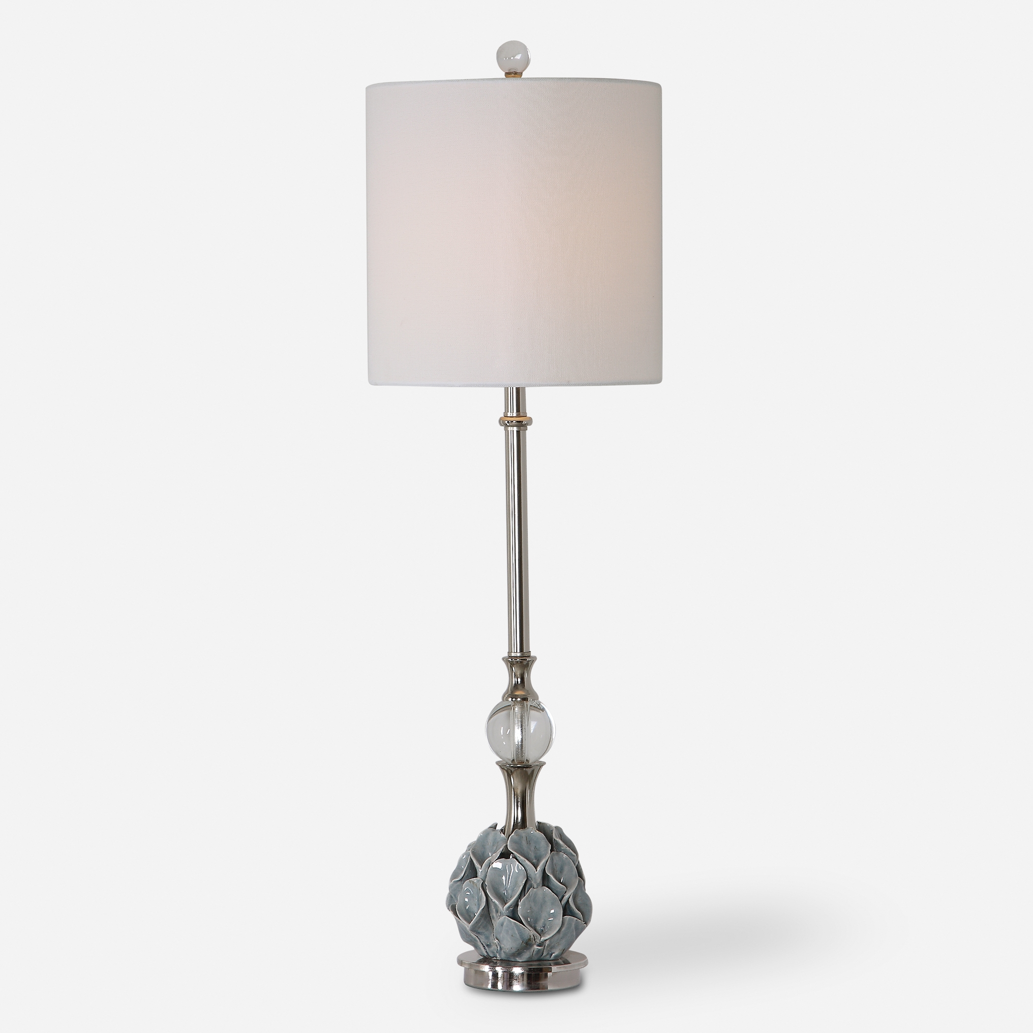 Elody Blue Gray Buffet Lamp - Image 0