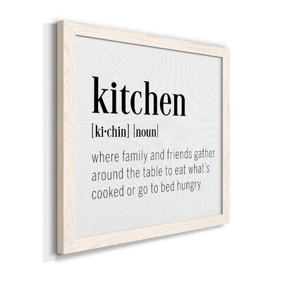 Kitchen Definition-Premium Framed Canvas - Ready To Hang - Image 0