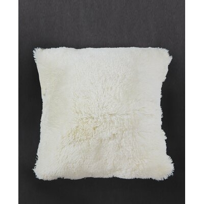 Losoto Luxury Fluffy Plush Faux Fur Throw Pillow - Image 0