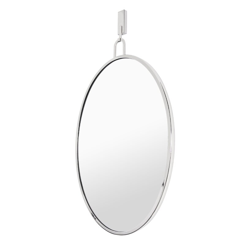  Stopwatch Modern & Contemporary Accent Mirror Finish: Polished Nickel - Image 0