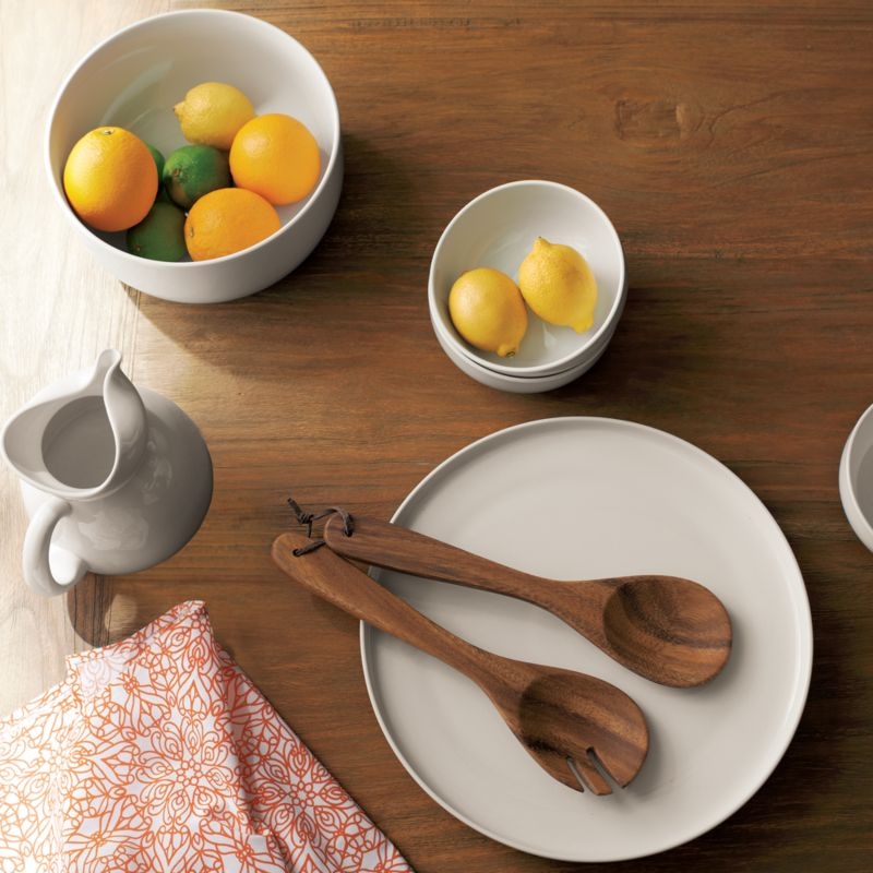 Toben Dinner Plates, Set of 8 - Image 1
