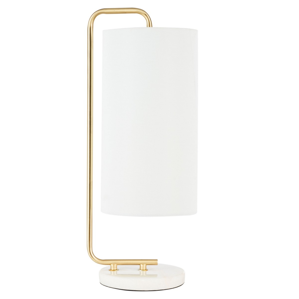 Troilus 20" Table Lamp - Gold/White - Image 0