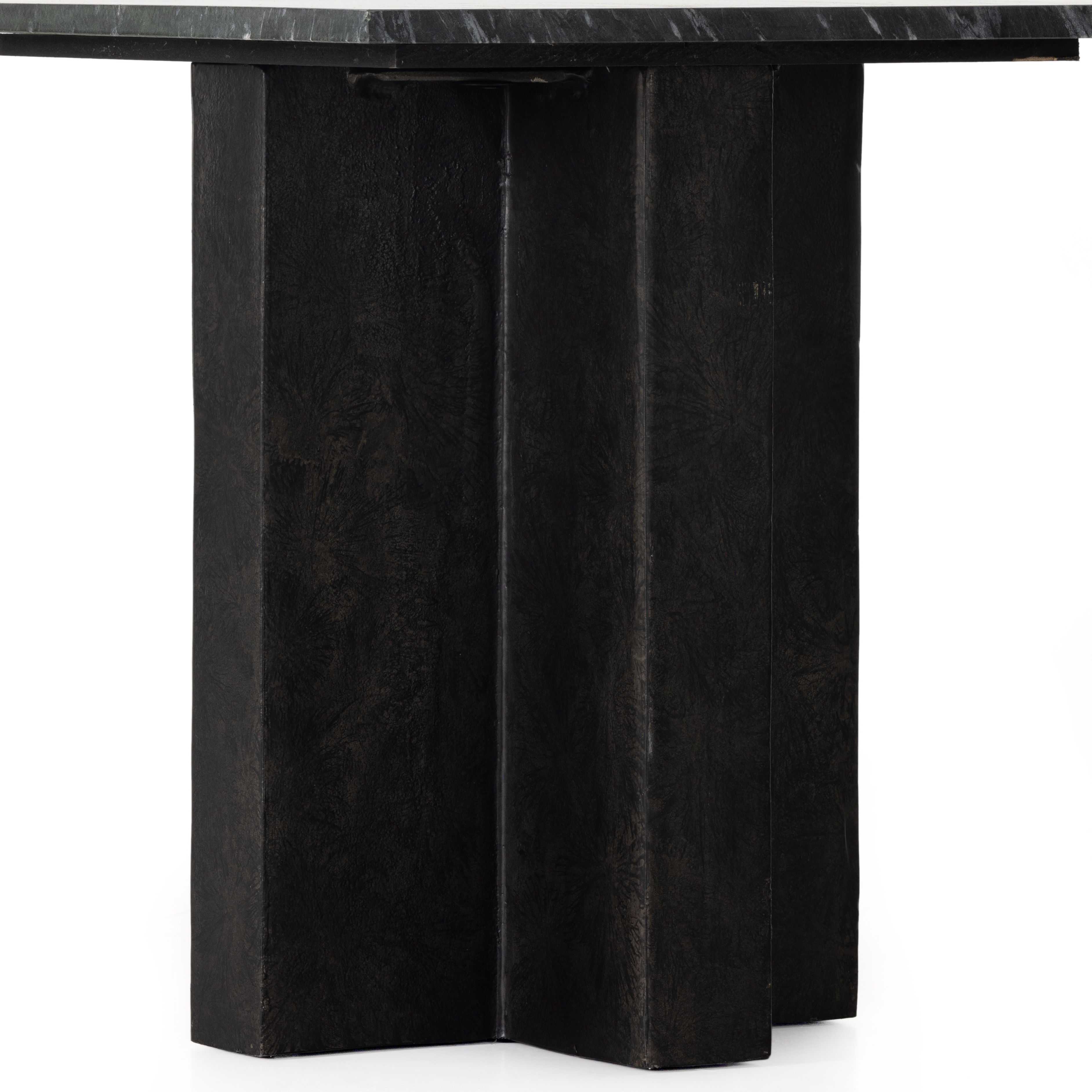 Terrell End Table-Black Marble - Image 3