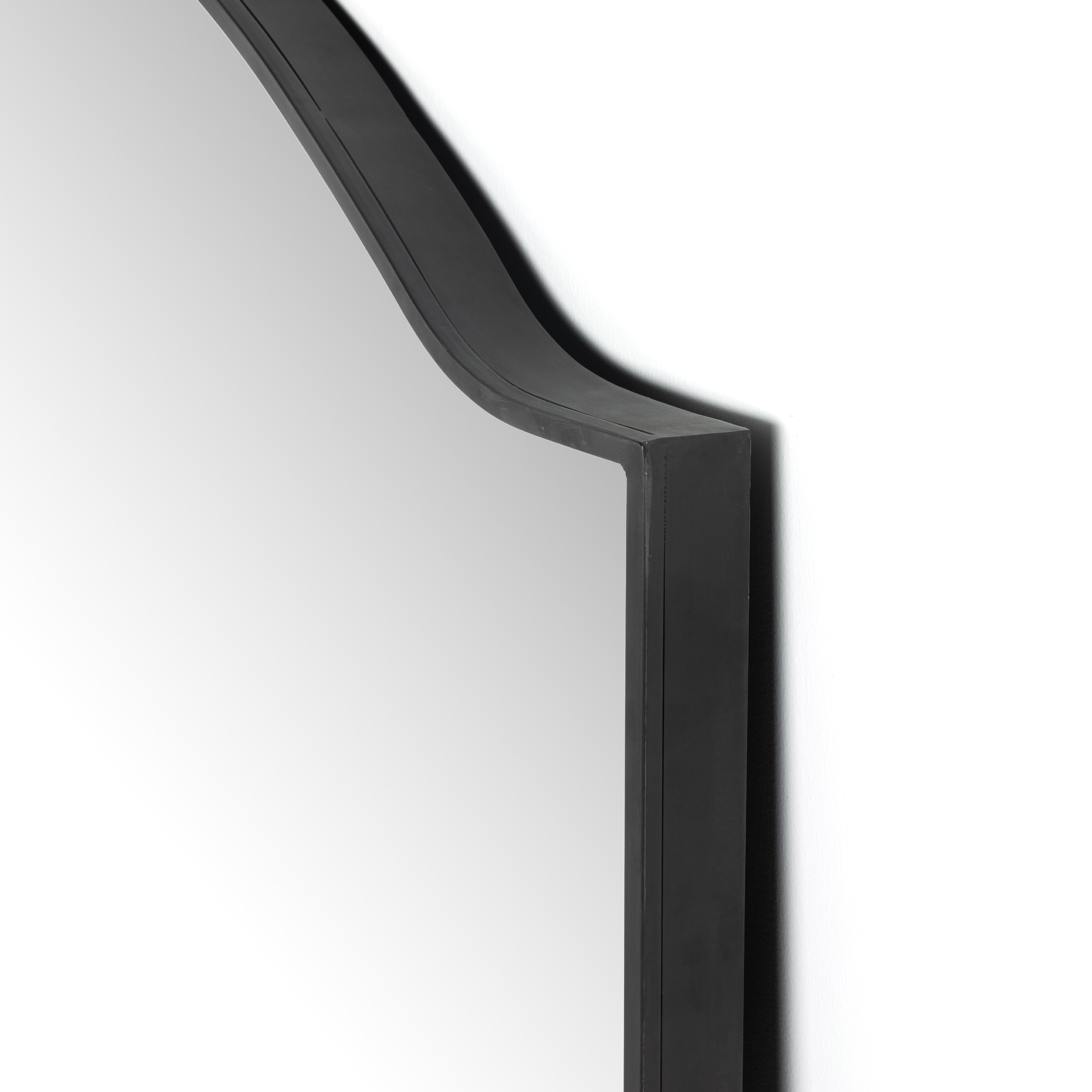 Jacques Floor Mirror - Gunmetal - Image 4