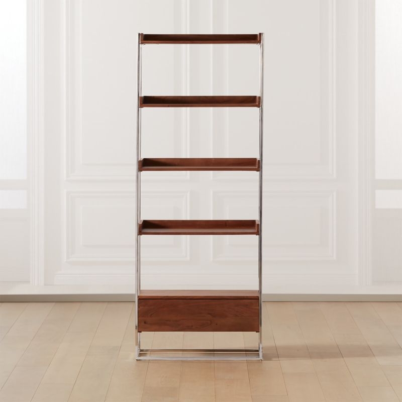 Brace Natural Wood Bookcase - Image 2