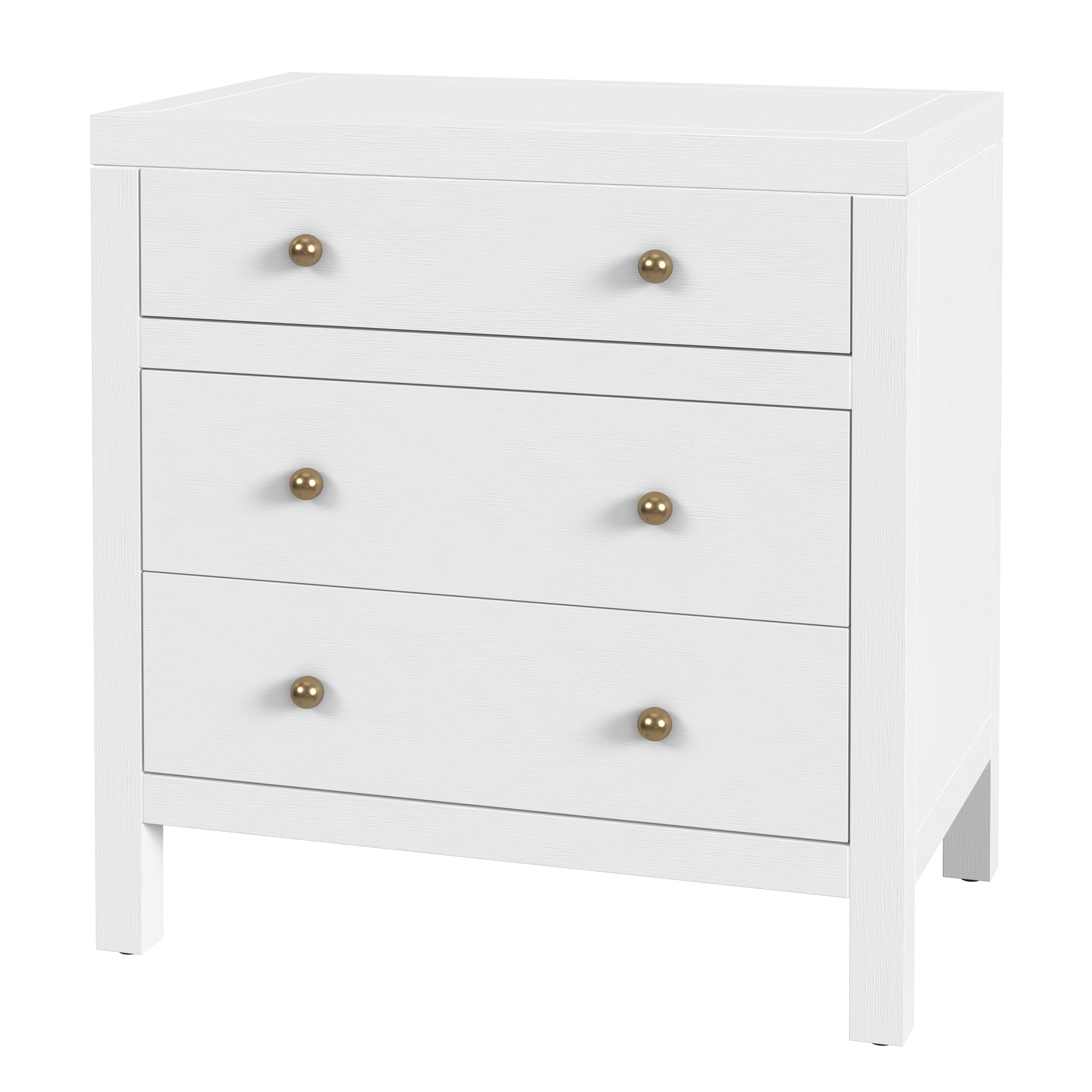 Nora White Nightstand - Image 0