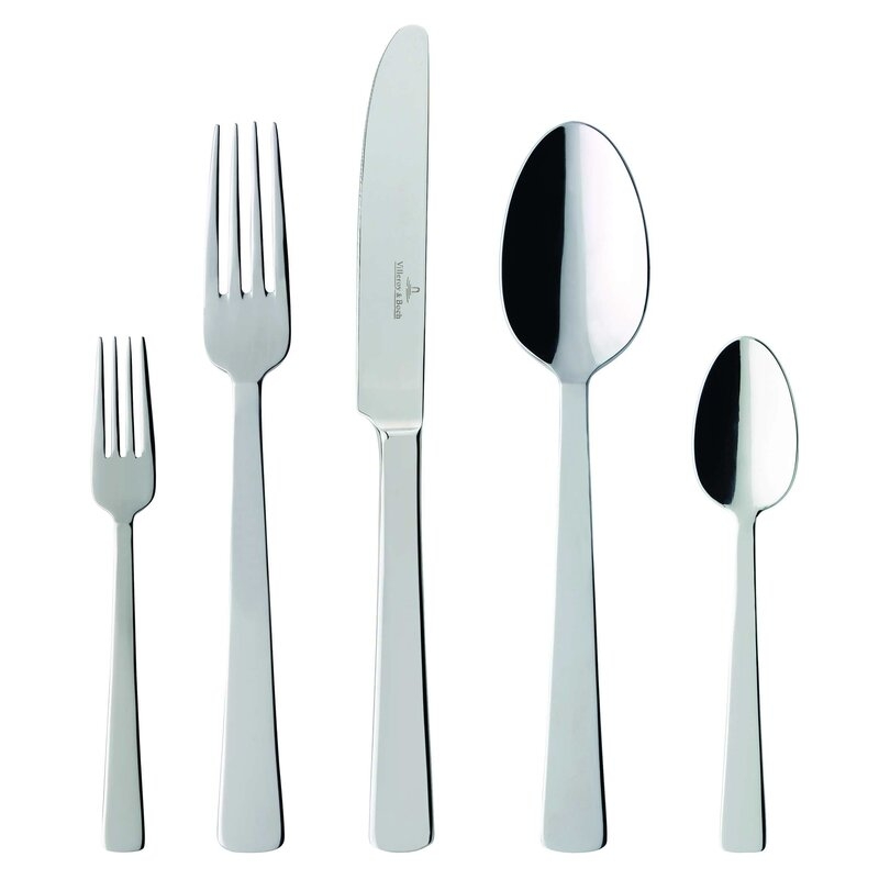 Villeroy & Boch Notting Hill 20 Piece 18/10 Stainless Steel Flatware Set, Service for 4 - Image 0
