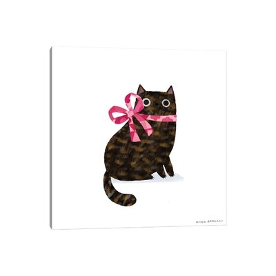 Tortie With Pink Ribbon-ARZ29 - Image 0