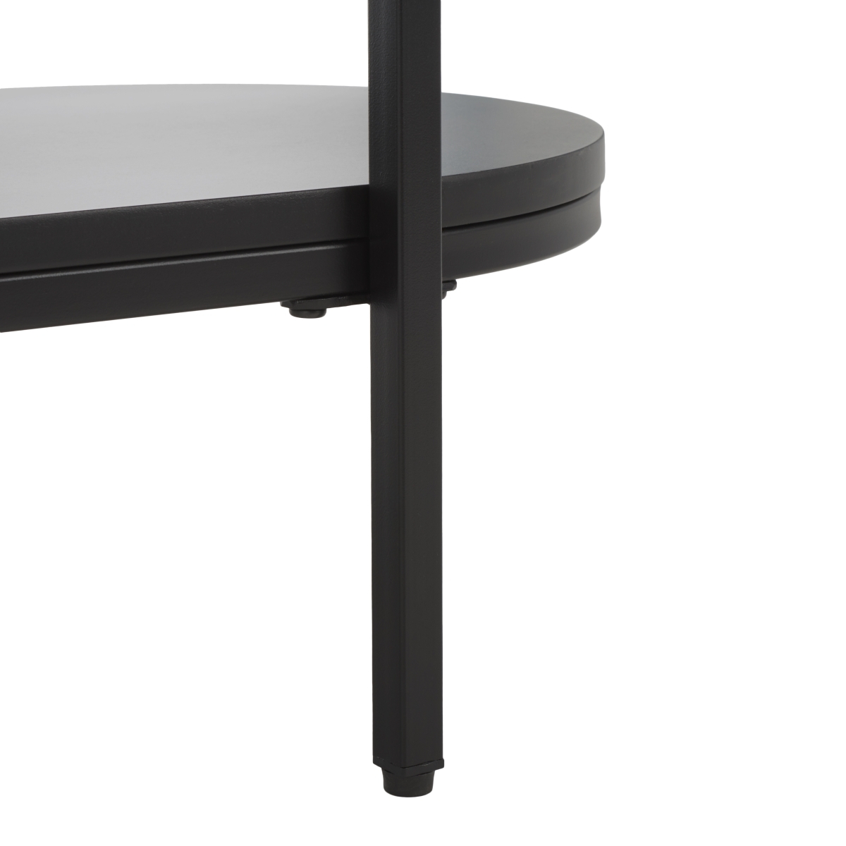 Inessa 2 Tier Bar Cart - Black - Image 3