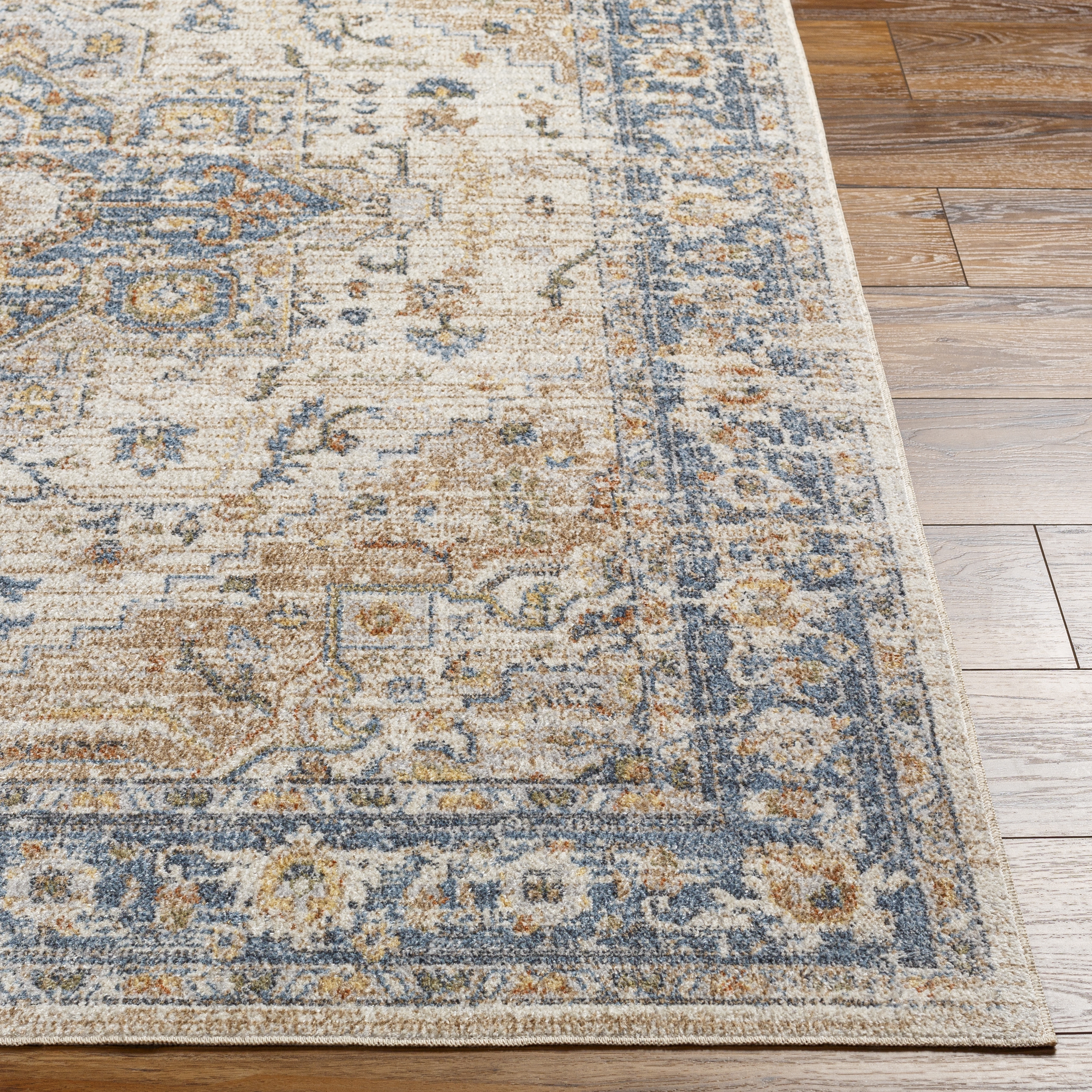 Lillian Beige Indoor 12' x 15' Machine Woven Rug - Image 2