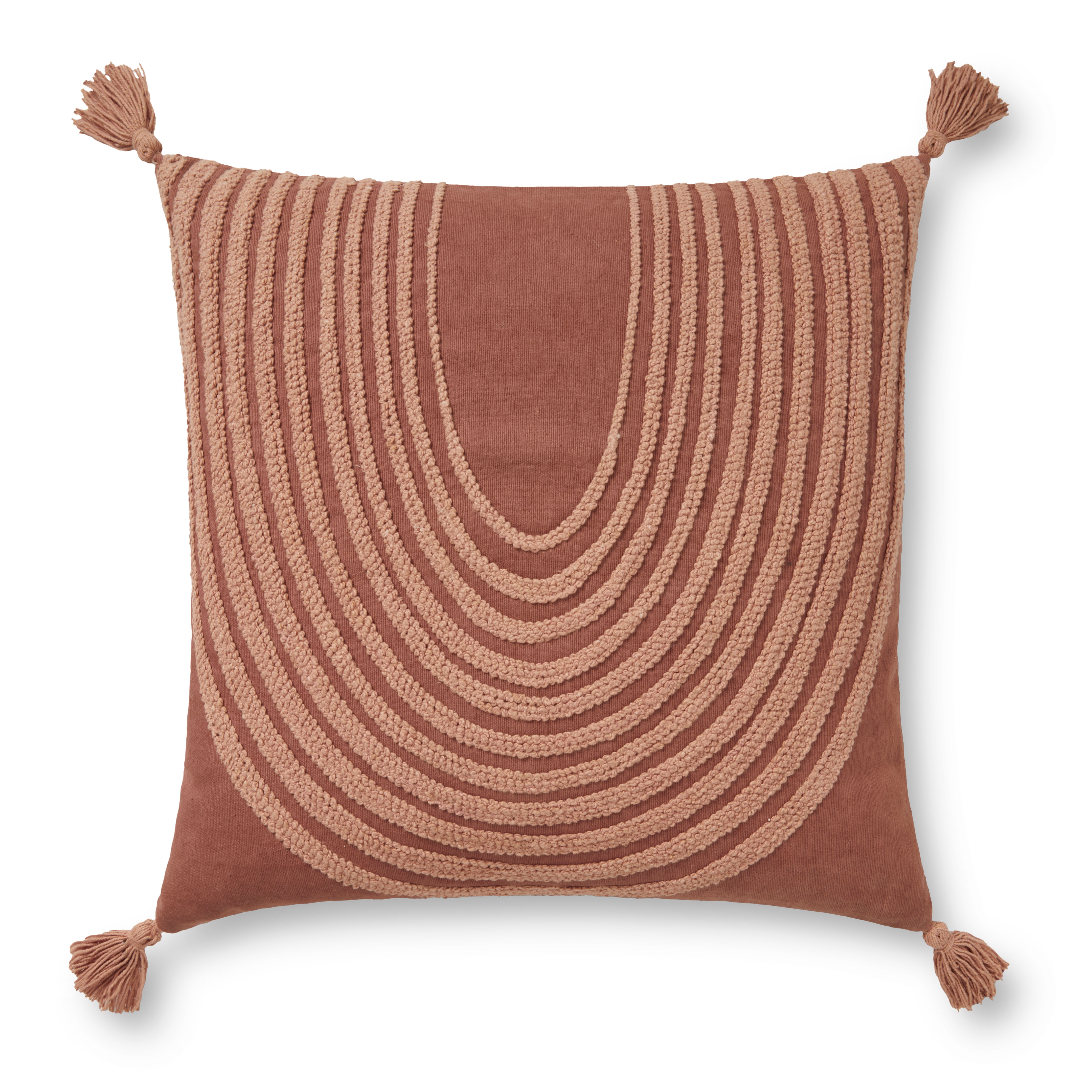 PILLOWS PLL0052 BLUSH 22" x 22" Cover Only - Image 0