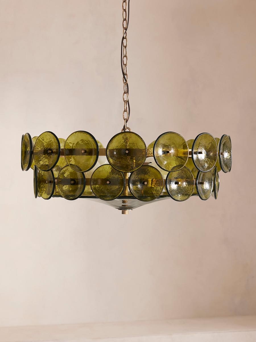 Lorenzo Chandelier, Green, US - Image 0