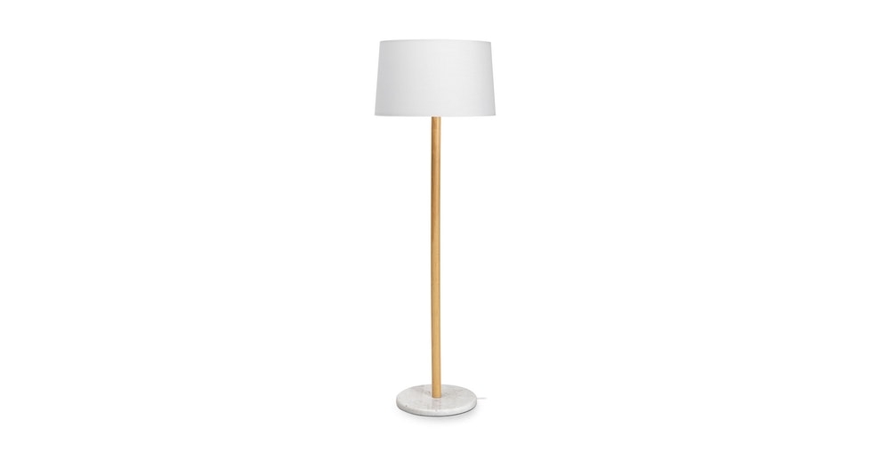 Arvo White Floor Lamp - Image 1