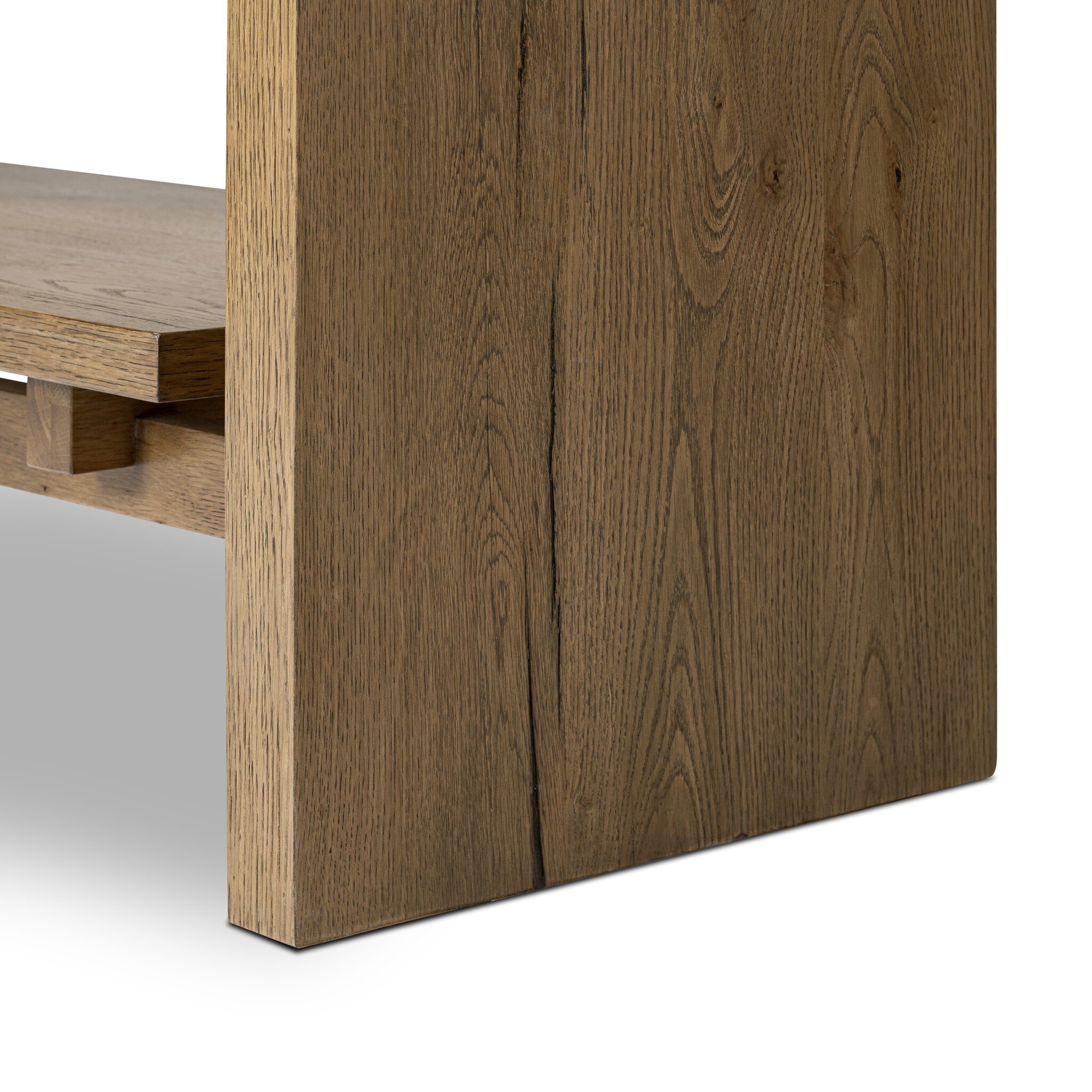 Theodore Bookcase - Rustic Amber Oak Veneer - Image 7