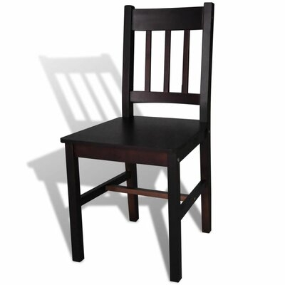 Marcos Solid Wood Slat Back Side Chair - Image 0