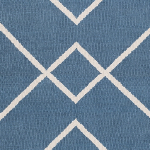Atrium Blue Indoor 9' x 13' Handmade Rug - Image 0