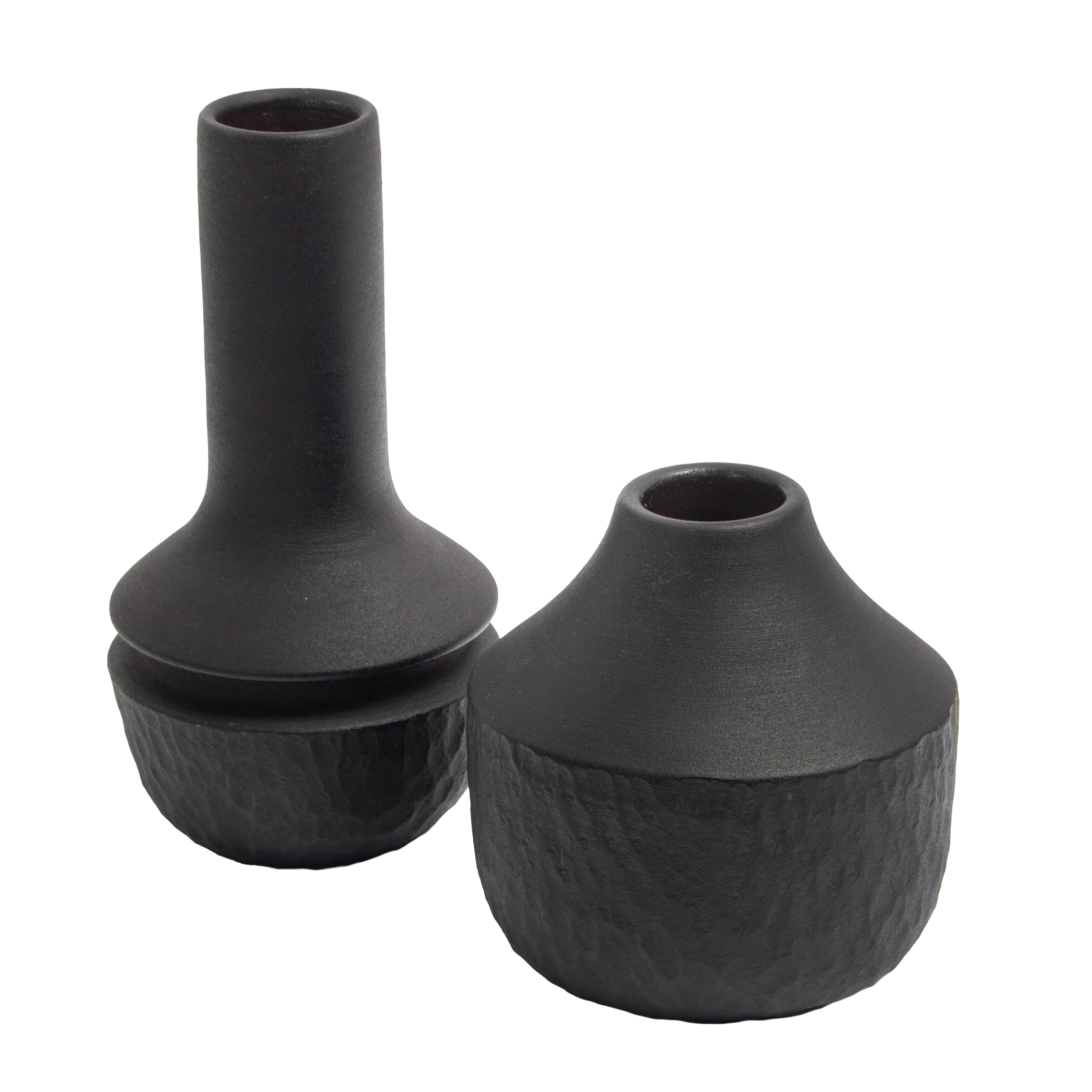 Shadow Vase - Small Matte Black - Image 1