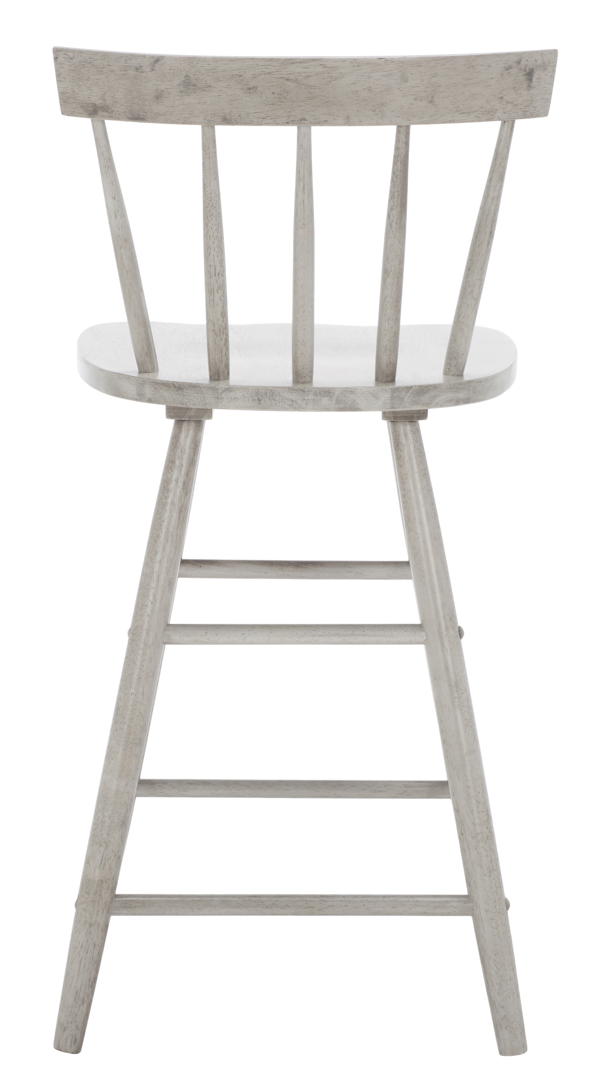 Tally Wood Counter Stool - Grey - Safavieh - Image 7