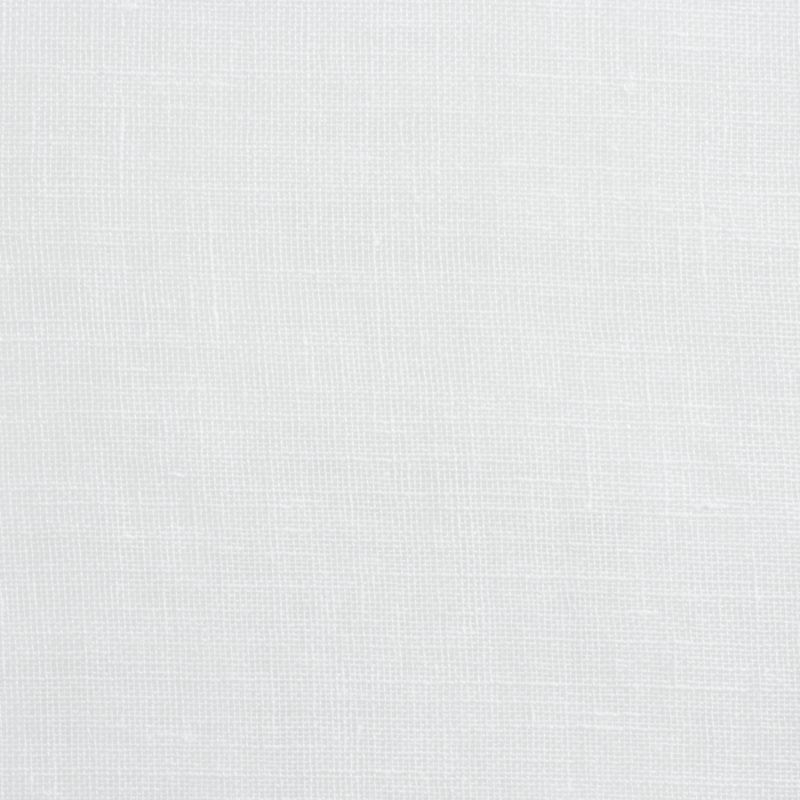Linen Sheer 52"x84" White Curtain Panel - Image 4
