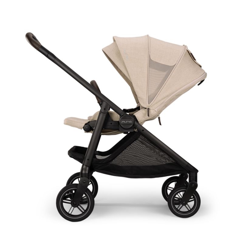 Nuna ® SWIV ™ Biscotti Brown Lightweight Baby Stroller - Image 5