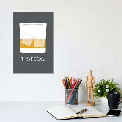 This Rocks - Wrapped Canvas Graphic Art Print - Image 0