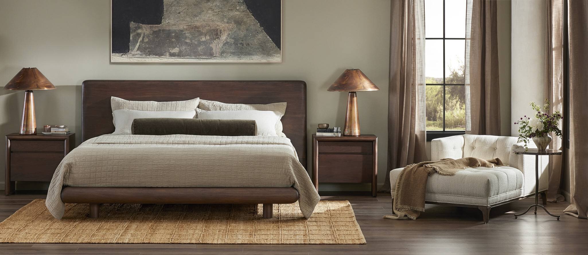 Nigel Bed - Rustic Brown Acacia - Image 14