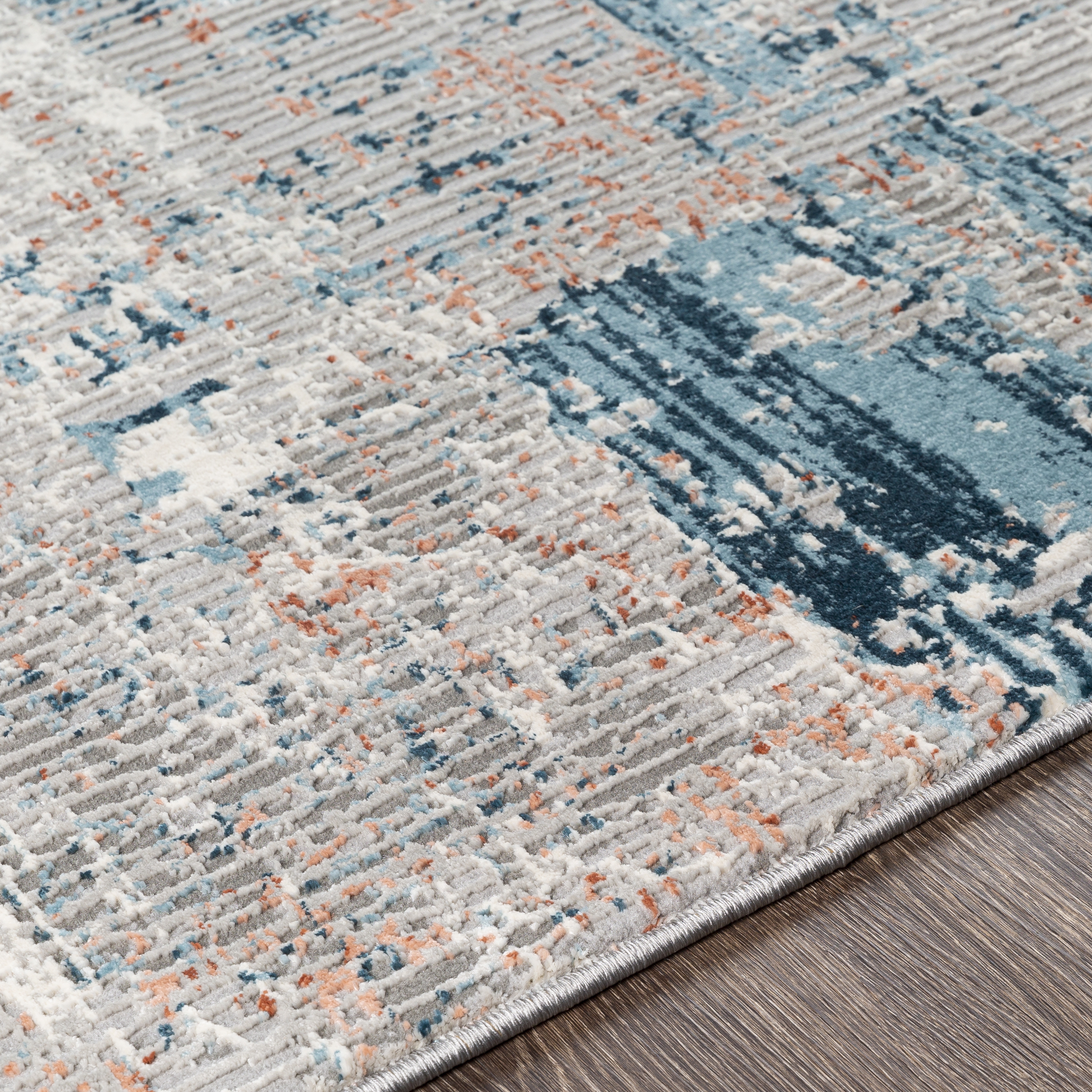Tibetan Gray Indoor 9' x 12'4" Machine Woven Rug - Image 3